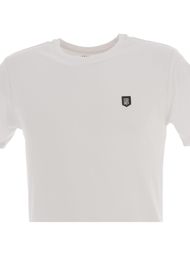 T-shirt taho basic blanc homme - Teddy Smith