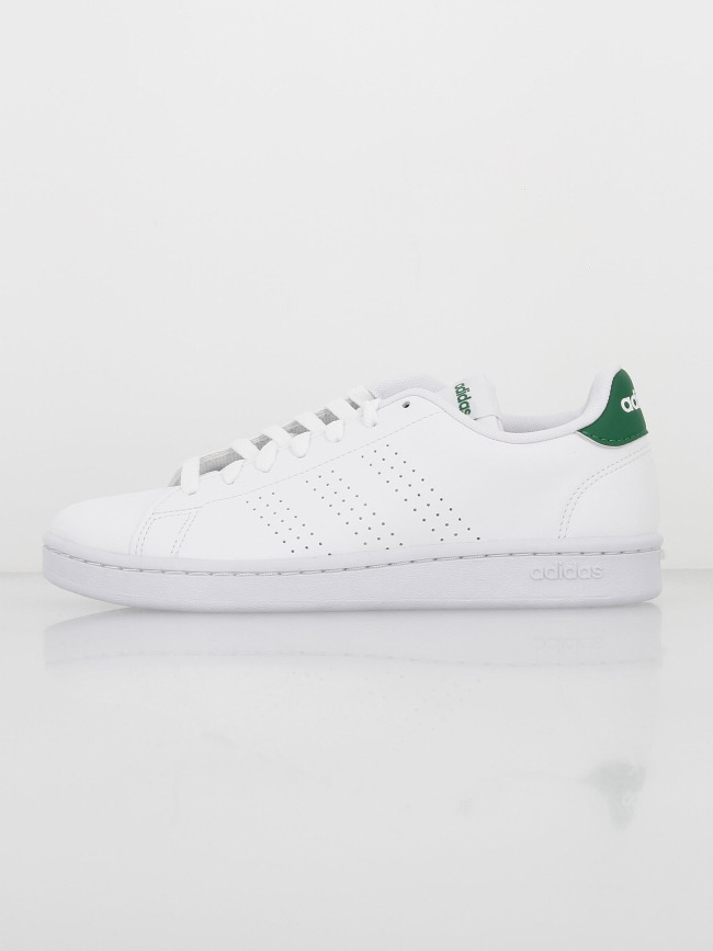 Baskets basses advantage blanc vert homme - Adidas