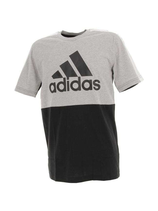 T-shirt block noir homme - Adidas
