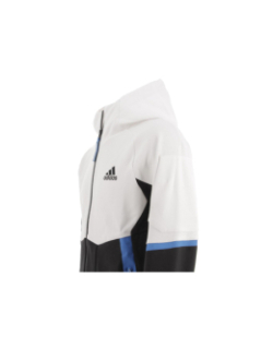 Veste zippée designed for gameday blanc/noir homme - Adidas