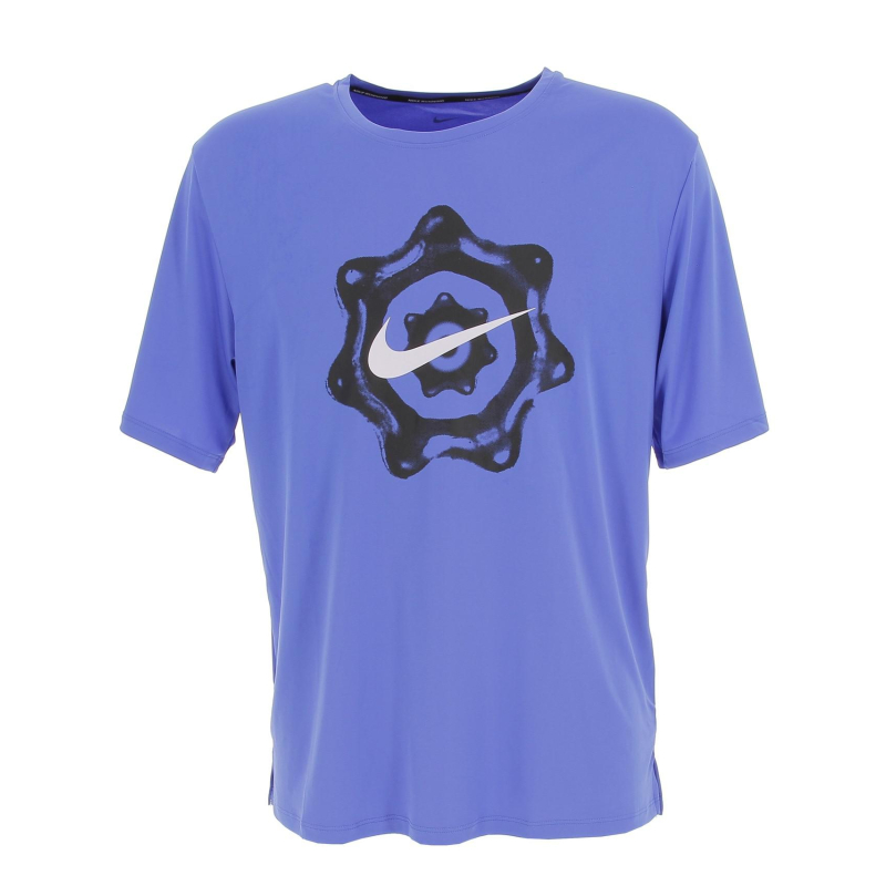 T-shirt de running miler bleu homme - Nike