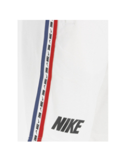 Short de sport repeat blanc homme - Nike