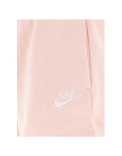 Short molleton essentiel rose femme - Nike