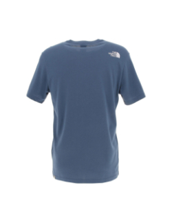 T-shirt mountain line bleu homme - The North Face