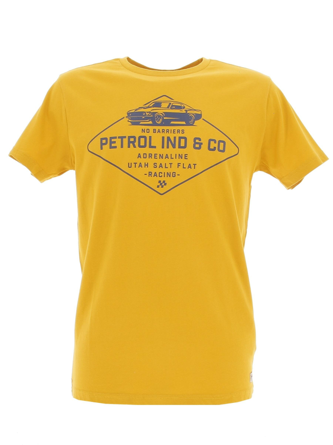 T-shirt adrenaline utah jaune homme - Petrol Industries