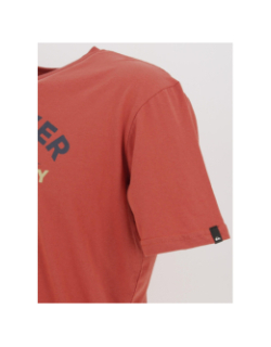 T-shirt escape timing flaxton rouge homme - Quiksilver