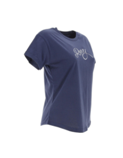T-shirt evening signature bleu marine femme - Quiksilver