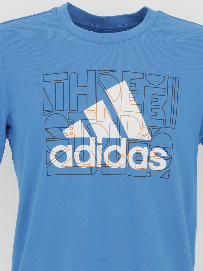 T-shirt egame bleu homme - Adidas