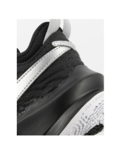 Chaussures basketball team hustle d10 noir garçon - Nike