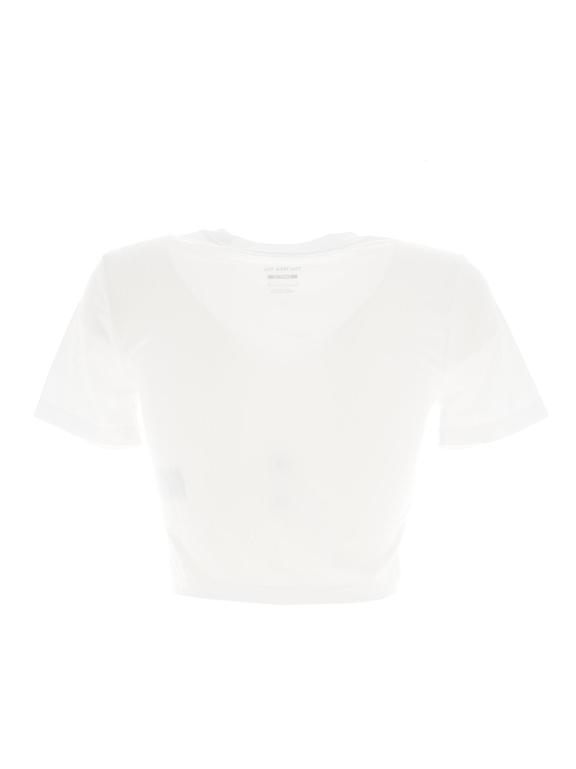 T-shirt sport crop essential blanc femme - Nike