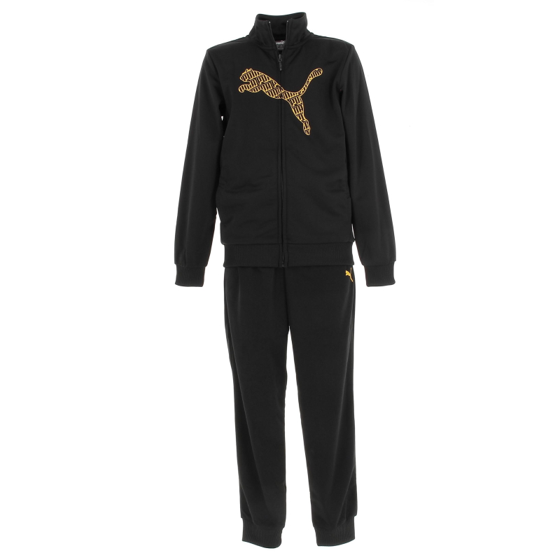Survêtement veste zippée jogging noir garçon - Puma