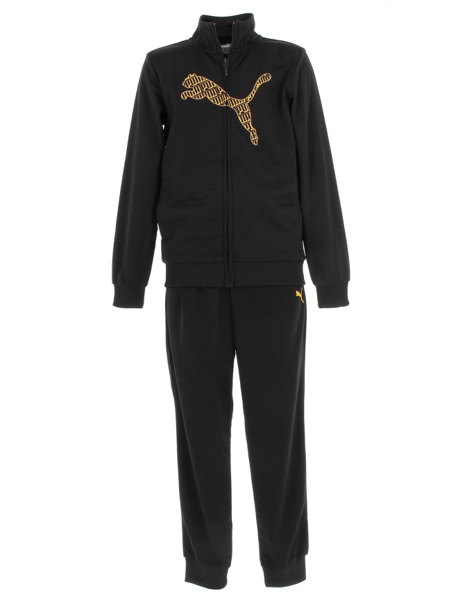 Survêtement veste zippée jogging noir garçon - Puma