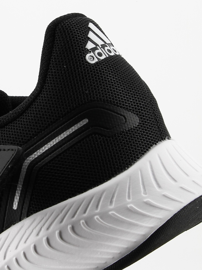 Chaussures running à scratch runfalcon 2.0 noir enfant - Adidas