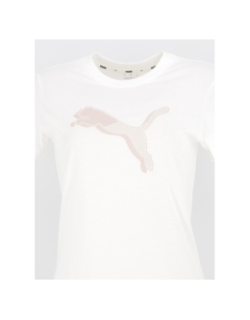 T-shirt power grph blanc femme - Puma