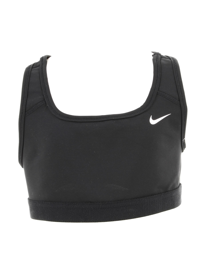 Brassière de sport swoosh noir fille - Nike