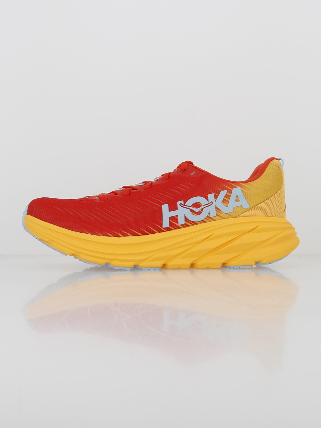 Chaussures de running rincon3 rouge homme - Hoka