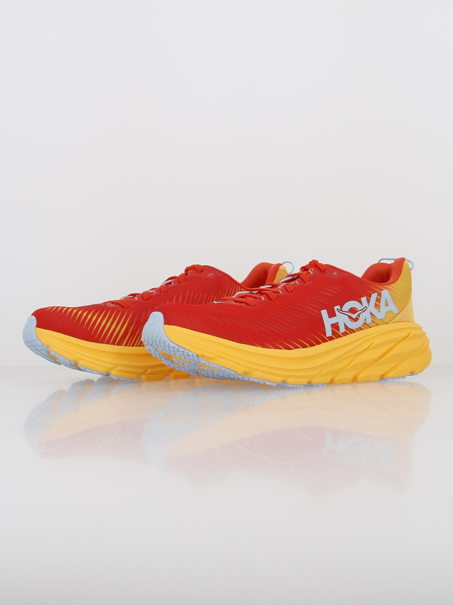 Chaussures de running rincon3 rouge homme - Hoka
