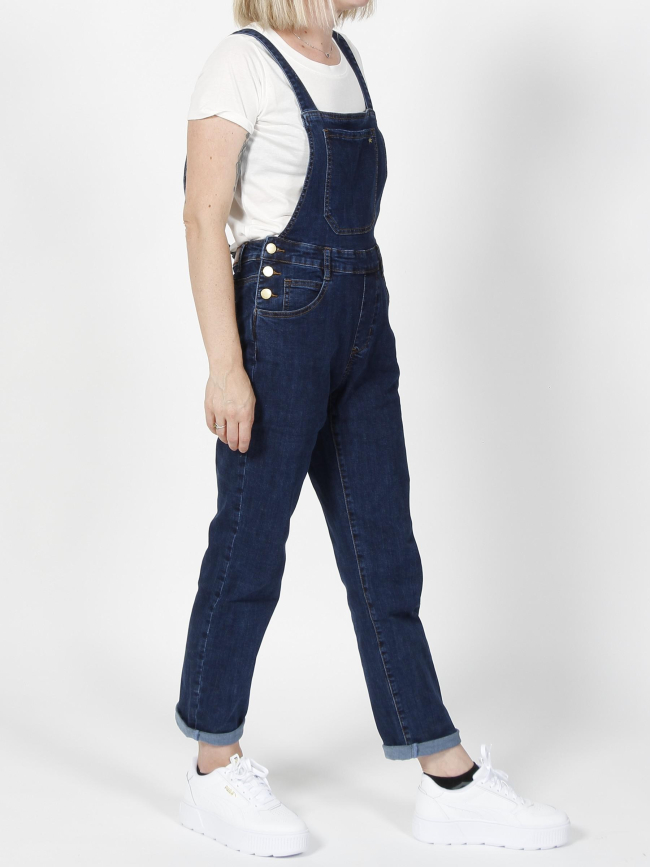 Salopette jean pascale bleu femme - La Petite Etoile
