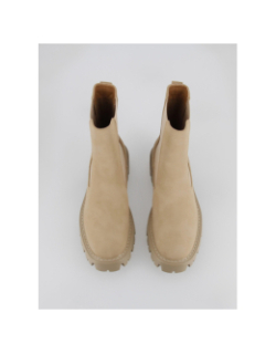 Boots betty beige femme - Only