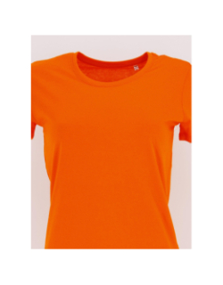 T-shirt uni orange femme - Kariban