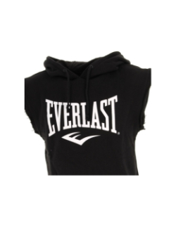 Sweat de boxe à capuche sans manche noir homme - Everlast