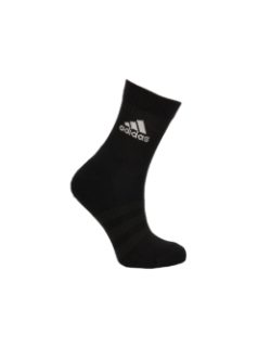 Pack 3 paires de chaussettes logo performance noir - Adidas