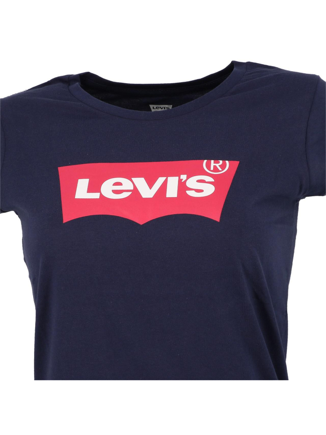 T-shirt watt bleu marine fille - Levi's