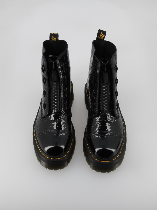 Boots plateforme sinclair noir femme - Dr Martens