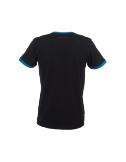 T-shirt ticlass basic noir/bleu homme - Teddy Smith