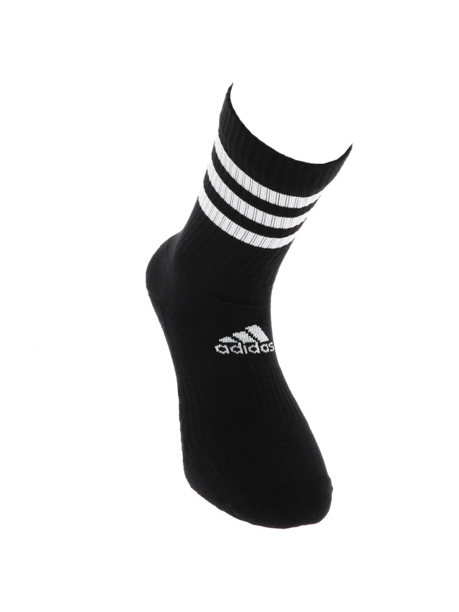 Pack 3 paires de chaussettes brodé 3s noir - Adidas