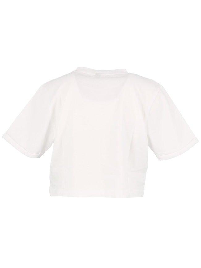 T-shirt crop nicky blanc fille - Ellesse