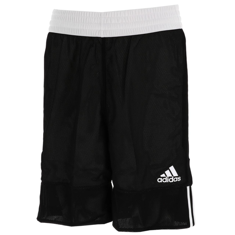 Short de basketball reversible noir homme - Adidas