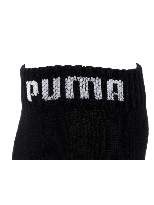 Pack 3 paires socquettes sport noir - Puma