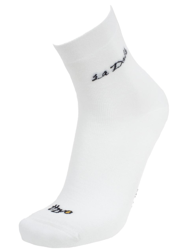 Chaussettes de randonnée double épaisseur blanc - Thyo