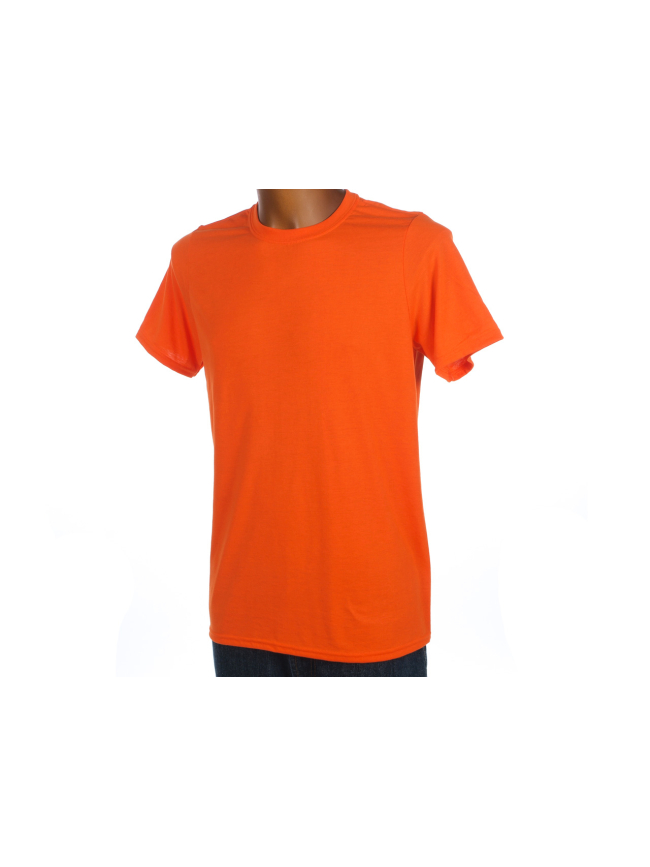 T-shirt basic uni performance orange homme - Gildan