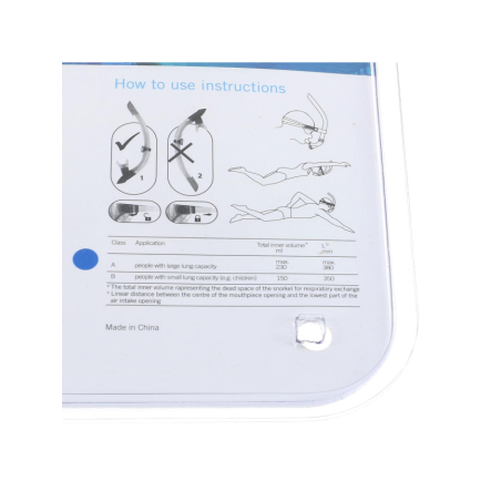 Kangnice Tuba De Natation Enroulable En Silicone Avec Boucles De