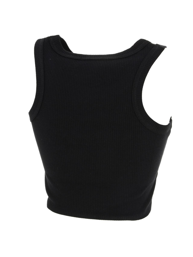 Débardeur crop top noir fille - Le Temps Des Cerises