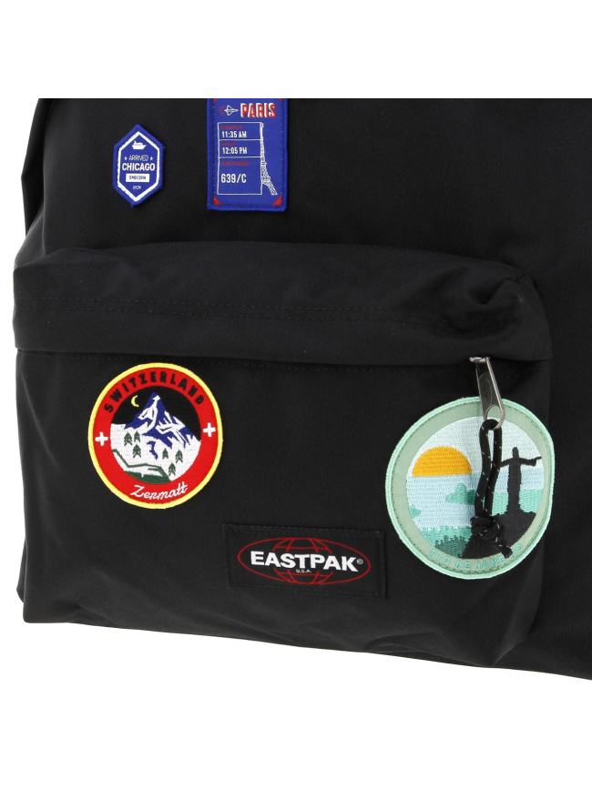 Sac à dos Eastpak padded pak patched noir