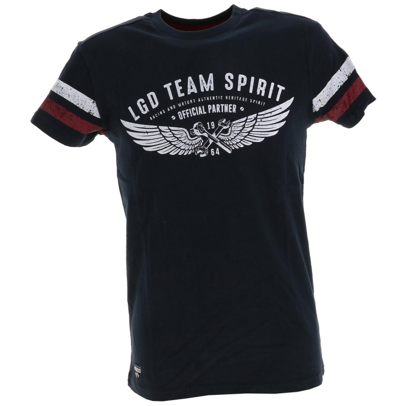 T-shirt hennesy biker bleu marine homme - Legenders