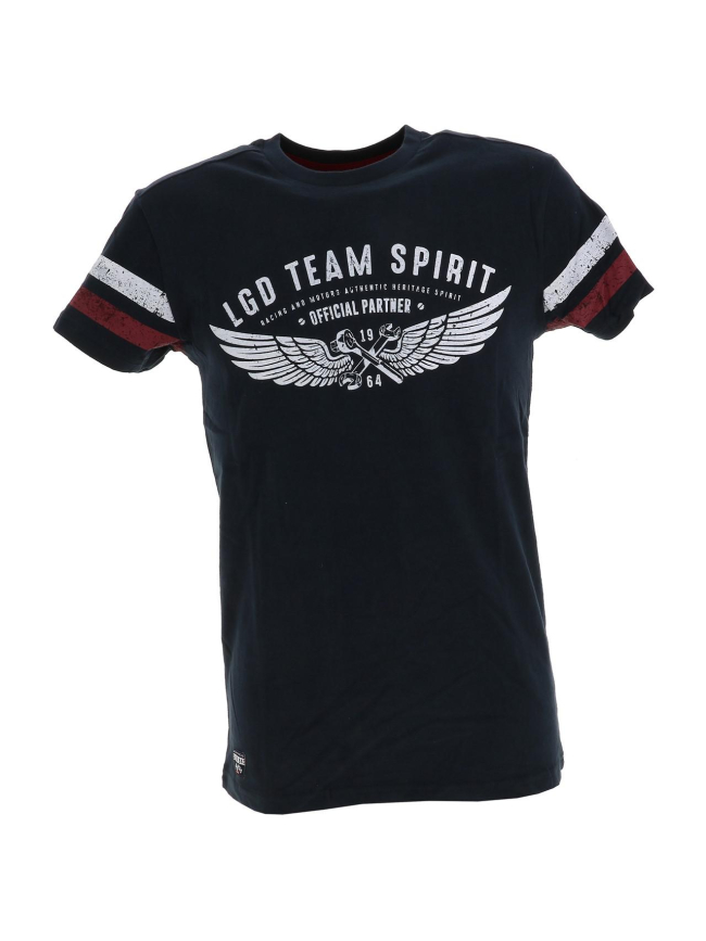 T-shirt hennesy biker bleu marine homme - Legenders