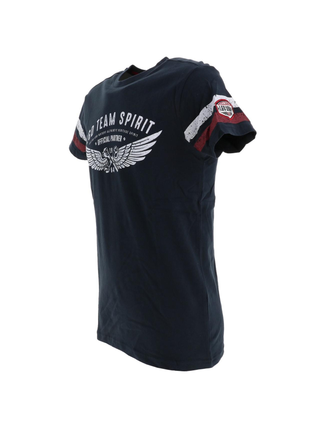 T-shirt hennesy biker bleu marine homme - Legenders