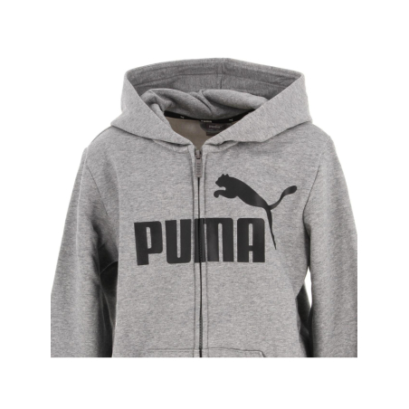 Sweat à Capoche Garçon Gap – Gris, Coton, Intégral Zippé – Taille M – Bon état