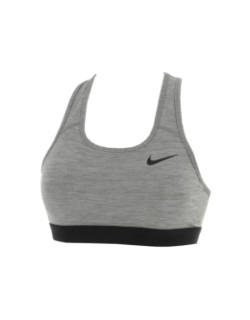 Brassière de sport dri fit swsh gris femme - Nike