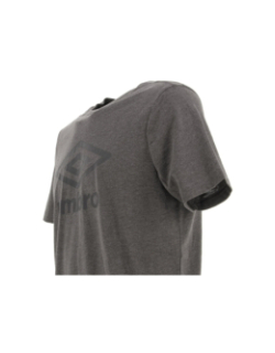 T-shirt basics logo gris homme - Umbro