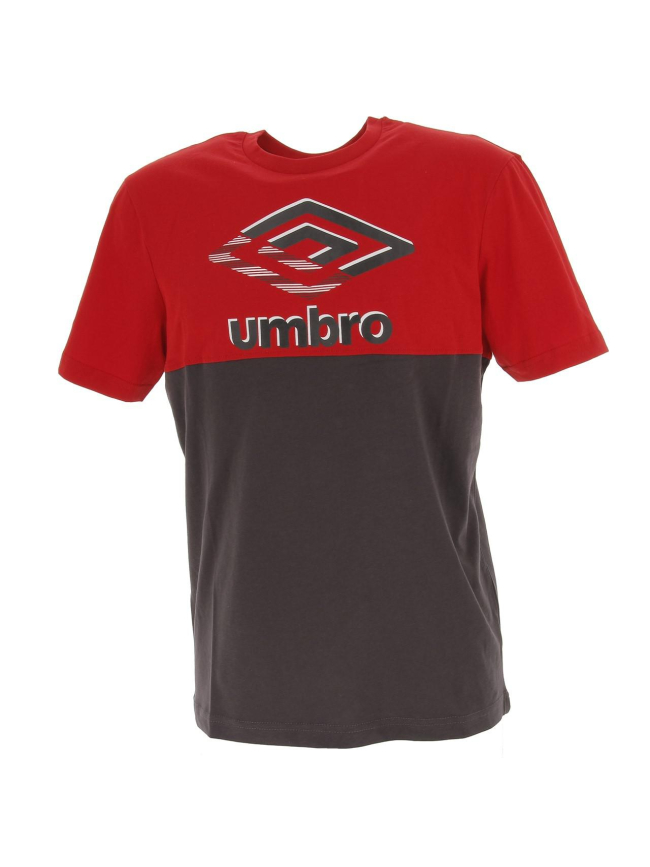 T-shirt basic graph rouge homme - Umbro