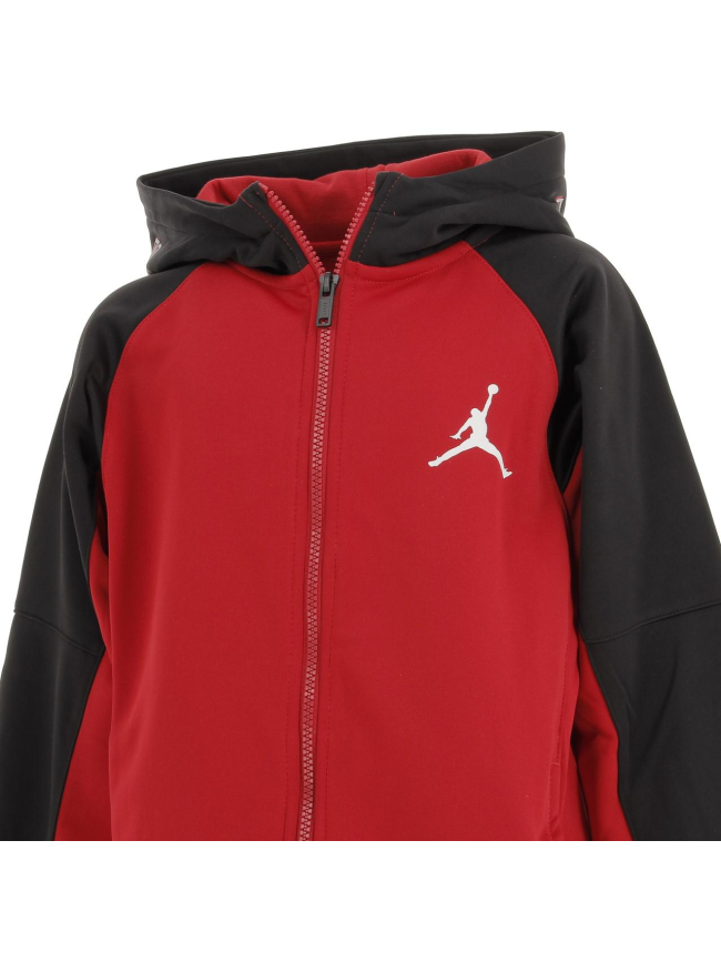 Veste à capuche jumpman rouge garçon - Jordan