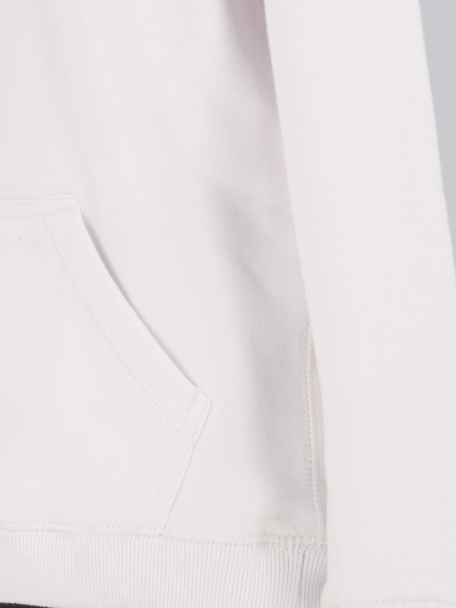 Sweat à capuche siclass blanc enfant - Teddy Smith