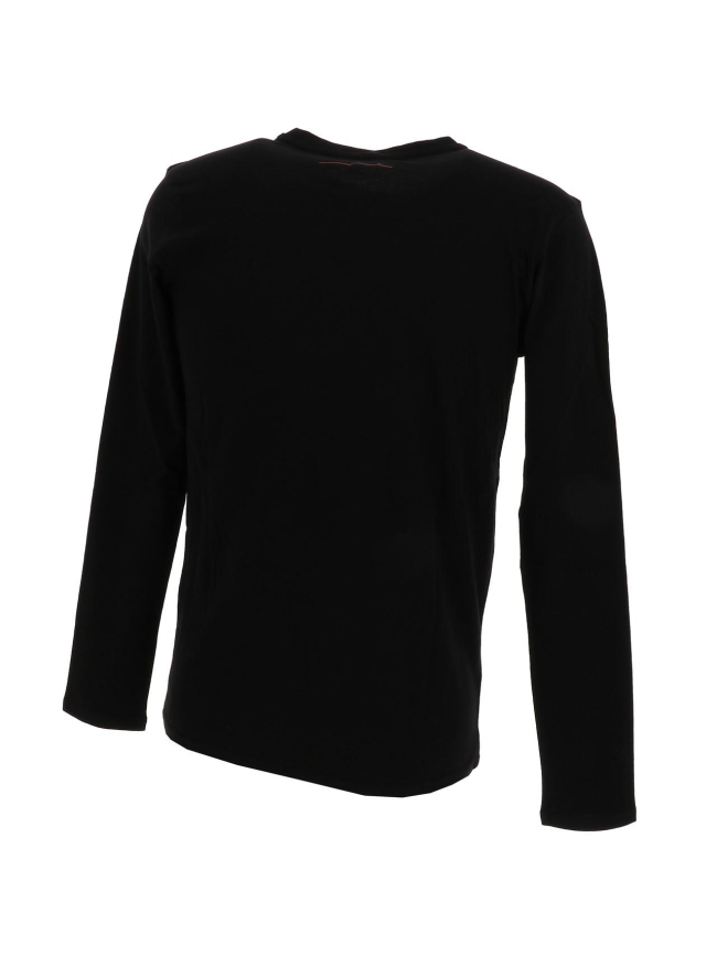 T-shirt manches longues the tee noir homme - Teddy Smith