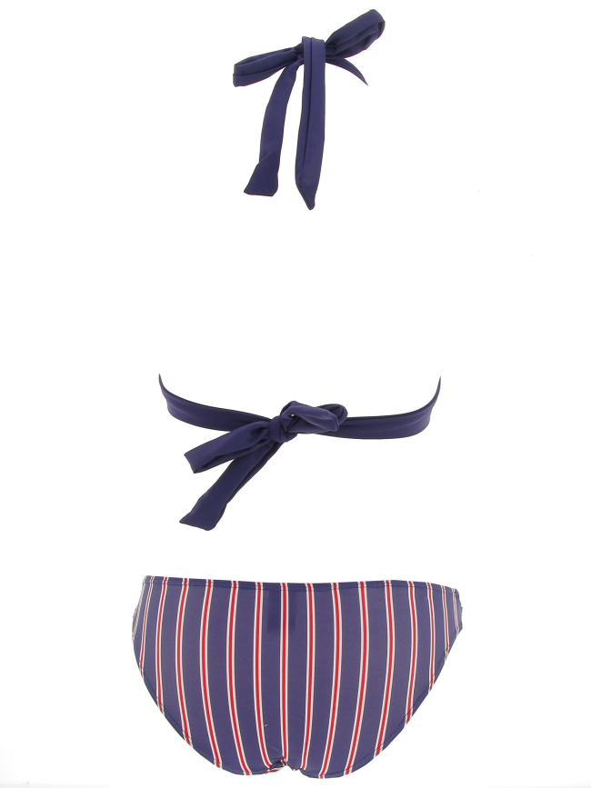 Maillot de bain 2 pièces barbade bleu femme - Treeker 9