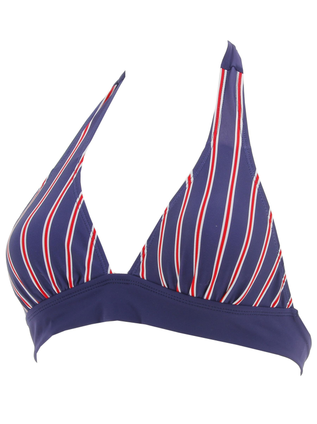 Maillot de bain 2 pièces barbade bleu femme - Treeker 9